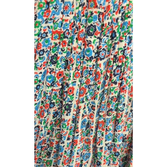 Free People Bali Checked Out Floral Print Romper in Gardenia Combo - Picture 9 of 10